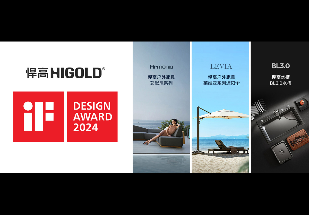 至高榮譽(yù)，悍高再次摘得3枚德國(guó)iF設(shè)計(jì)大獎(jiǎng)